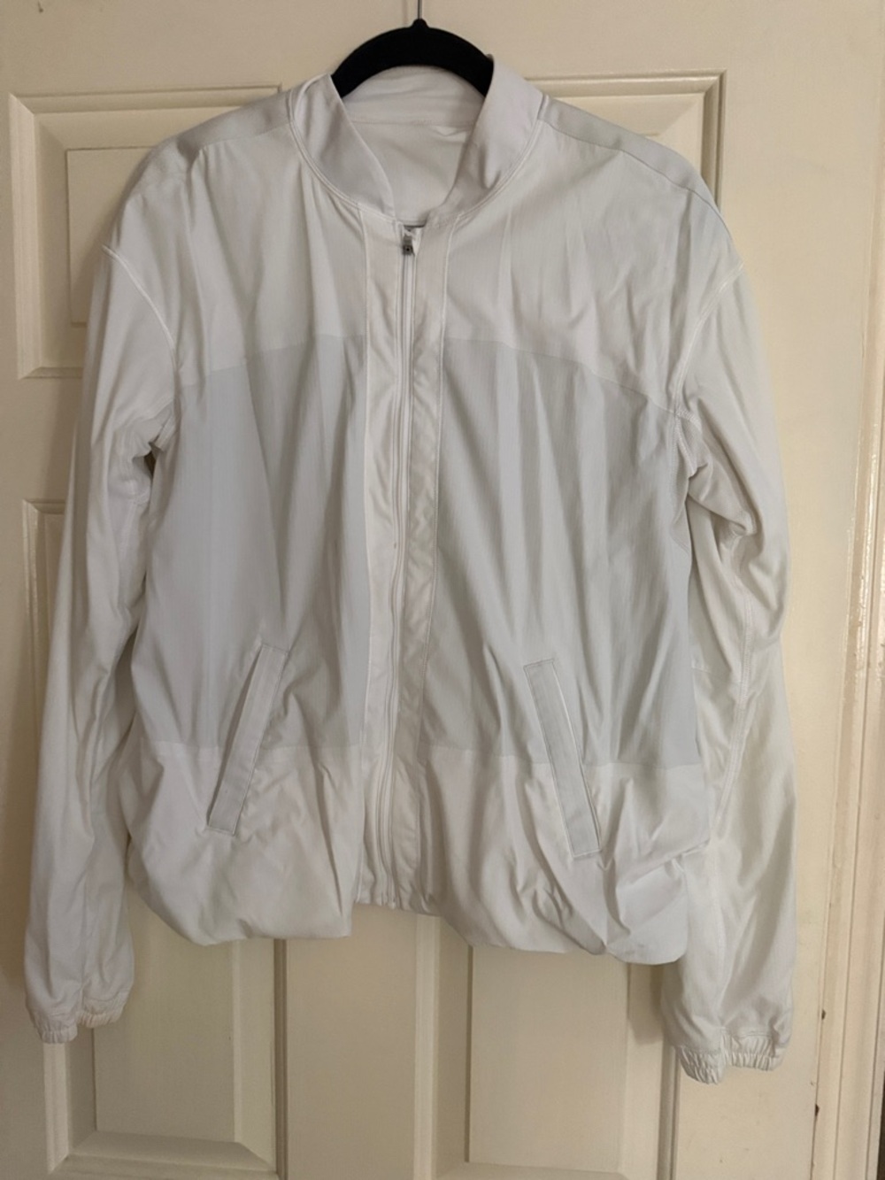 lululemon athletica White Jacket with Logo